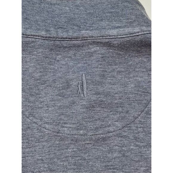 Johnnie-O Casual 1/4 Zip Avon Old Farm Embroidered Logo Meteor Blue Size Medium - Picture 4 of 7